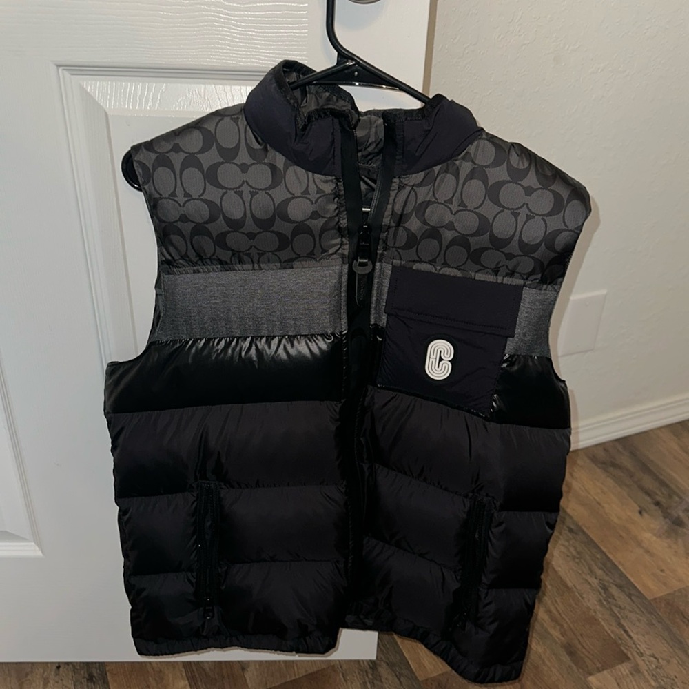 Coach puffer vest